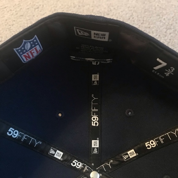 Dallas Cowboys New Era Omaha 59FIFTY Fitted Hat - Navy - Picture 3 of 3